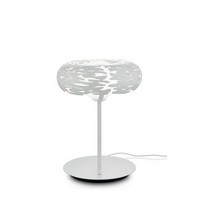 photo Alessi-Barklamp Lampada da tavolo in acciaio colorato con resina epossidica 1
